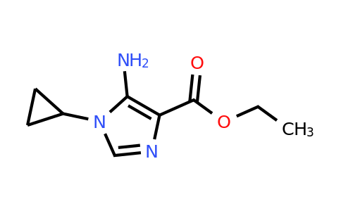 CAS 852854-29-6 | Ethyl 5-amino-1-cyclopropyl-1H-imidazole-4-carboxylate