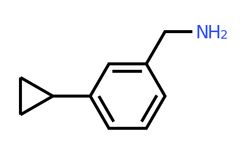 CAS 852877-59-9 | (3-Cyclopropylphenyl)methanamine