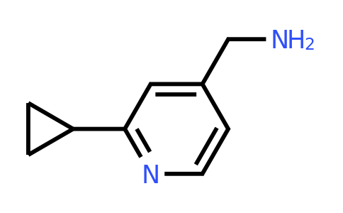 CAS 852877-61-3 | (2-cyclopropylpyridin-4-yl)methanamine