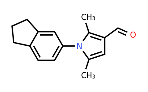 CAS 852916-94-0 | 1-(2,3-dihydro-1H-inden-5-yl)-2,5-dimethyl-1H-pyrrole-3-carbaldehyde