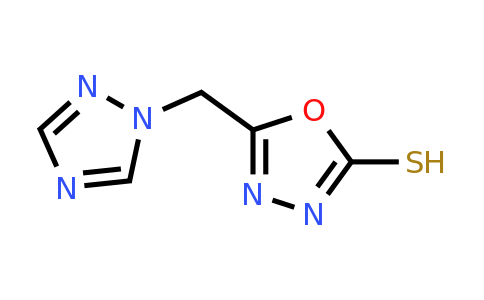 CAS 852933-13-2 | 5-[(1H-1,2,4-triazol-1-yl)methyl]-1,3,4-oxadiazole-2-thiol