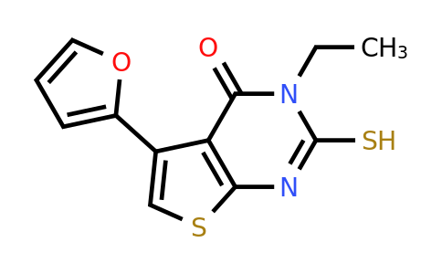 CAS 852933-44-9 | 3-ethyl-5-(furan-2-yl)-2-sulfanyl-3H,4H-thieno[2,3-d]pyrimidin-4-one