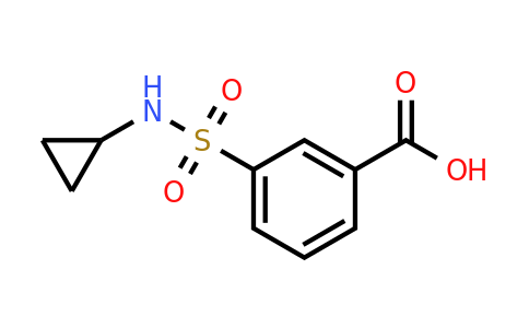 CAS 852933-50-7 | 3-(cyclopropylsulfamoyl)benzoic acid