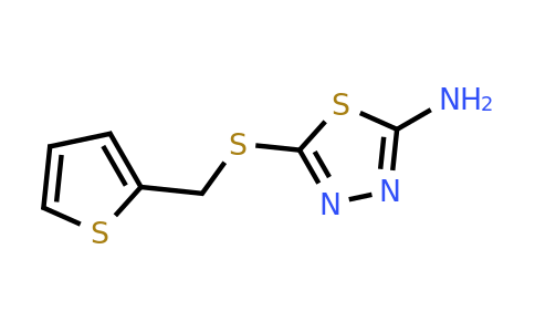 CAS 852933-95-0 | 5-{[(thiophen-2-yl)methyl]sulfanyl}-1,3,4-thiadiazol-2-amine