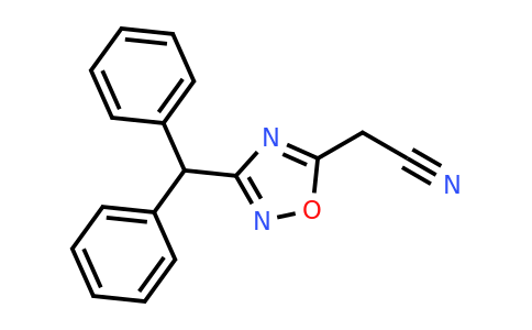 CAS 852933-96-1 | 2-[3-(diphenylmethyl)-1,2,4-oxadiazol-5-yl]acetonitrile