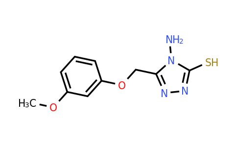 CAS 852933-97-2 | 4-amino-5-[(3-methoxyphenoxy)methyl]-4H-1,2,4-triazole-3-thiol