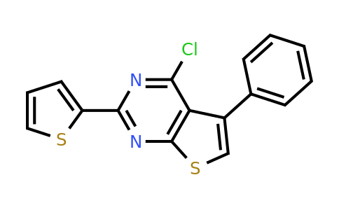 CAS 852934-01-1 | 4-chloro-5-phenyl-2-(thiophen-2-yl)thieno[2,3-d]pyrimidine