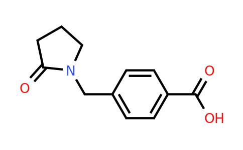CAS 852934-02-2 | 4-[(2-oxopyrrolidin-1-yl)methyl]benzoic acid