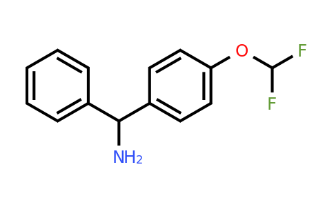 CAS 852934-05-5 | [4-(difluoromethoxy)phenyl](phenyl)methanamine