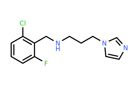 CAS 852934-12-4 | [(2-chloro-6-fluorophenyl)methyl][3-(1H-imidazol-1-yl)propyl]amine