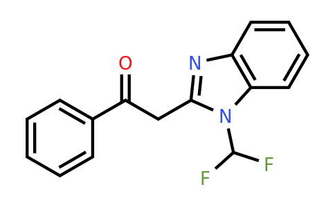 CAS 852940-48-8 | 2-[1-(difluoromethyl)-1H-1,3-benzodiazol-2-yl]-1-phenylethan-1-one