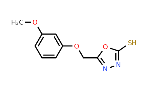 CAS 852940-53-5 | 5-[(3-methoxyphenoxy)methyl]-1,3,4-oxadiazole-2-thiol