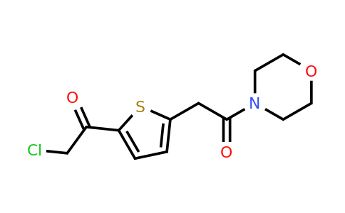 CAS 852956-29-7 | 2-chloro-1-{5-[2-(morpholin-4-yl)-2-oxoethyl]thiophen-2-yl}ethan-1-one
