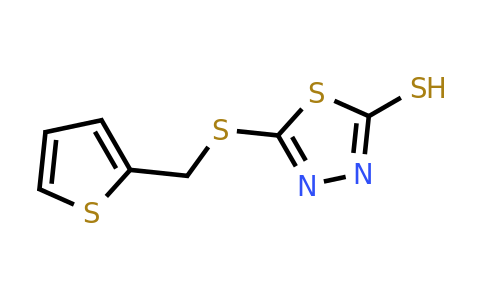 CAS 852956-31-1 | 5-{[(thiophen-2-yl)methyl]sulfanyl}-1,3,4-thiadiazole-2-thiol