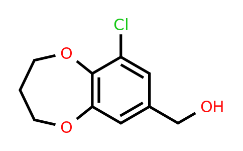 CAS 852956-43-5 | (9-chloro-3,4-dihydro-2H-1,5-benzodioxepin-7-yl)methanol
