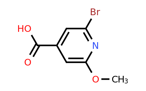 CAS 853029-93-3 | 2-Bromo-6-methoxy-4-pyridinecarboxylic acid