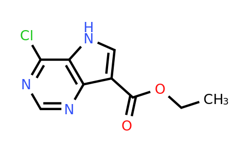 CAS 853058-42-1 | ethyl 4-chloro-5H-pyrrolo[3,2-d]pyrimidine-7-carboxylate