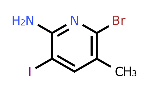 CAS 853207-11-1 | 6-bromo-3-iodo-5-methyl-pyridin-2-amine