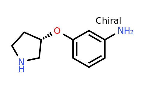 CAS 853213-27-1 | (S)-3-(Pyrrolidin-3-yloxy)-phenylamine