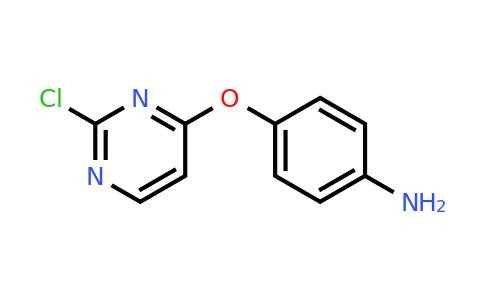 CAS 853299-33-9 | 4-((2-Chloropyrimidin-4-yl)oxy)aniline
