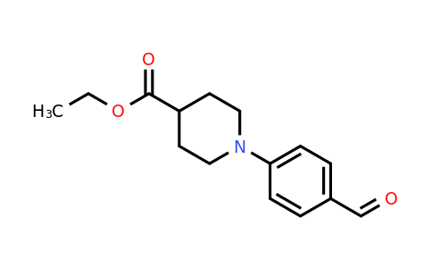 CAS 85345-11-5 | 1-(4-Formylphenyl)piperidine-4-carboxylic acid ethyl ester
