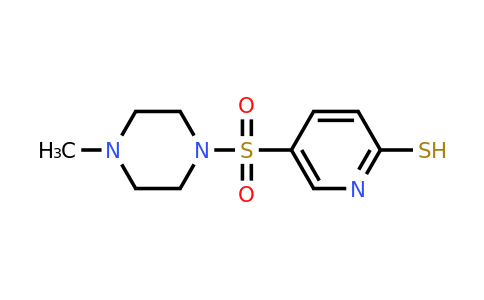 CAS 853574-40-0 | 5-[(4-methylpiperazin-1-yl)sulfonyl]pyridine-2-thiol
