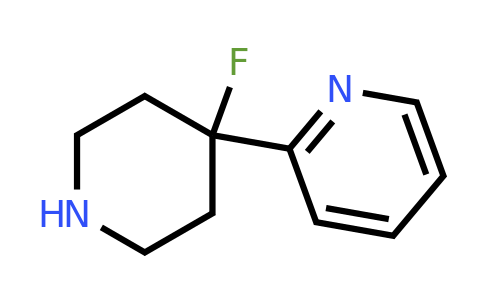 CAS 853576-43-9 | 2-(4-Fluoropiperidin-4-yl)pyridine