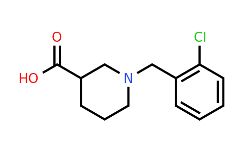 CAS 853649-08-8 | 1-(2-Chlorobenzyl)piperidine-3-carboxylic acid