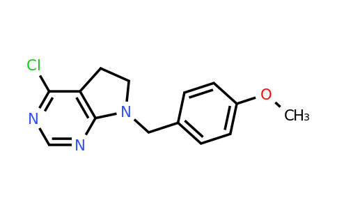 CAS 853680-76-9 | 4-Chloro-7-(4-methoxy-benzyl)-6,7-dihydro-5H-pyrrolo[2,3-d]pyrimidine