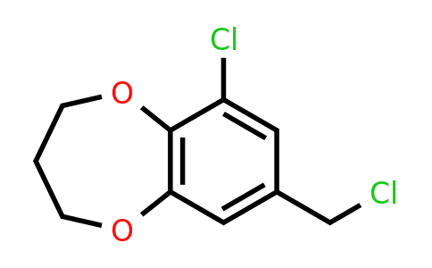 CAS 853723-85-0 | 6-chloro-8-(chloromethyl)-3,4-dihydro-2H-1,5-benzodioxepine