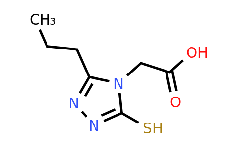 CAS 853723-94-1 | 2-(3-propyl-5-sulfanyl-4H-1,2,4-triazol-4-yl)acetic acid
