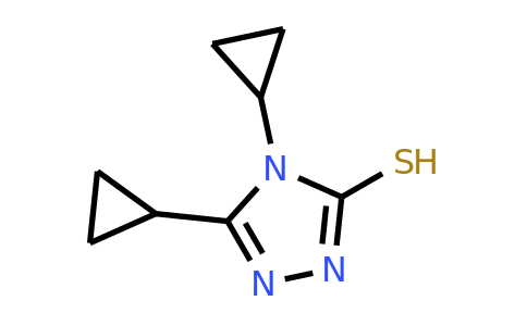 CAS 853723-97-4 | dicyclopropyl-4H-1,2,4-triazole-3-thiol