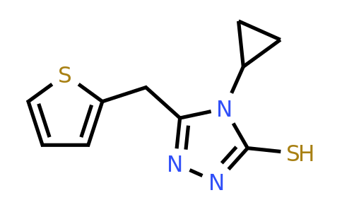 CAS 853723-98-5 | 4-Cyclopropyl-5-(thiophen-2-ylmethyl)-4H-1,2,4-triazole-3-thiol
