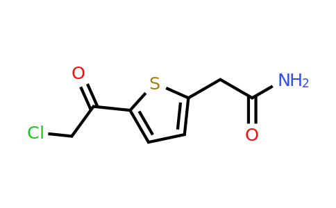 CAS 853724-01-3 | 2-[5-(2-chloroacetyl)thiophen-2-yl]acetamide