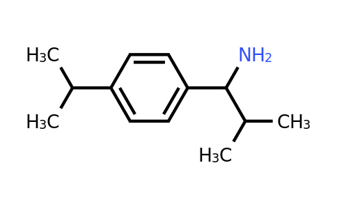 CAS 853724-05-7 | 2-methyl-1-[4-(propan-2-yl)phenyl]propan-1-amine