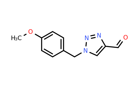 CAS 853807-54-2 | 1-(4-Methoxybenzyl)-1H-1,2,3-triazole-4-carbaldehyde