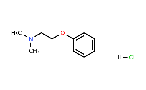 CAS 85384-07-2 | N,N-Dimethyl-2-phenoxyethanamine hydrochloride