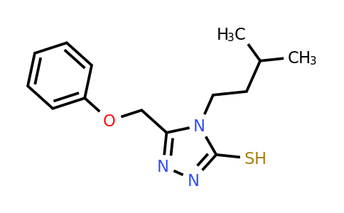 CAS 854035-84-0 | 4-(3-methylbutyl)-5-(phenoxymethyl)-4H-1,2,4-triazole-3-thiol