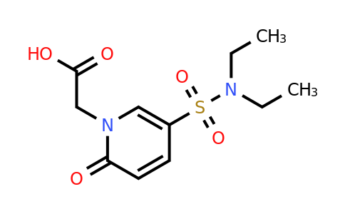 CAS 854035-86-2 | 2-[5-(diethylsulfamoyl)-2-oxo-1,2-dihydropyridin-1-yl]acetic acid