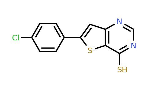 CAS 854036-01-4 | 6-(4-chlorophenyl)thieno[3,2-d]pyrimidine-4-thiol