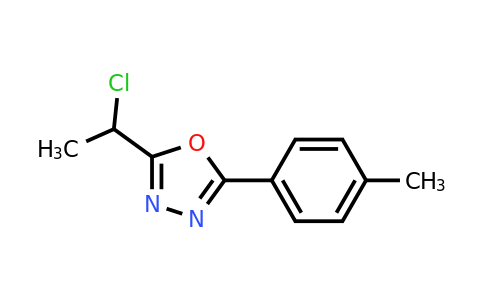 CAS 854137-53-4 | 2-(1-chloroethyl)-5-(4-methylphenyl)-1,3,4-oxadiazole