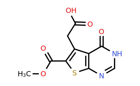 CAS 854137-65-8 | 2-[6-(methoxycarbonyl)-4-oxo-3H,4H-thieno[2,3-d]pyrimidin-5-yl]acetic acid