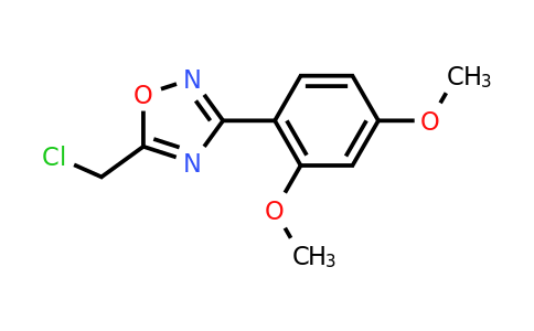 CAS 854137-68-1 | 5-(chloromethyl)-3-(2,4-dimethoxyphenyl)-1,2,4-oxadiazole