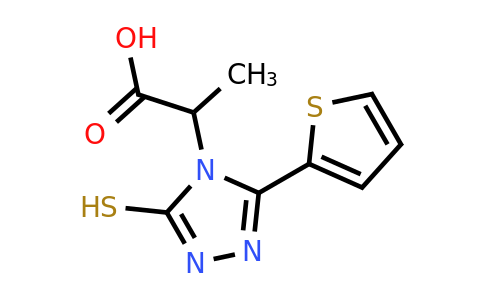 CAS 854137-71-6 | 2-[3-sulfanyl-5-(thiophen-2-yl)-4H-1,2,4-triazol-4-yl]propanoic acid