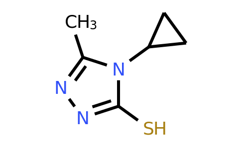 CAS 854137-73-8 | 4-cyclopropyl-5-methyl-4H-1,2,4-triazole-3-thiol
