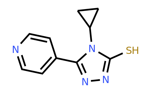 CAS 854137-75-0 | 4-cyclopropyl-5-(pyridin-4-yl)-4H-1,2,4-triazole-3-thiol