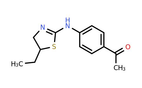 CAS 854137-76-1 | 1-{4-[(5-ethyl-4,5-dihydro-1,3-thiazol-2-yl)amino]phenyl}ethan-1-one