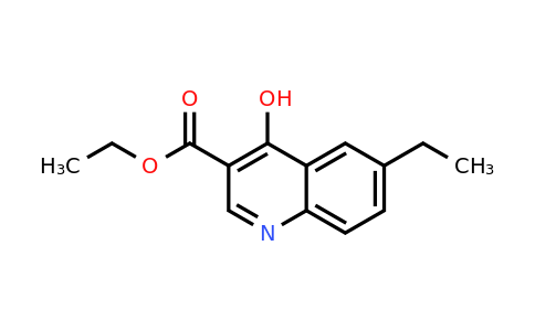 CAS 85418-73-1 | 6-Ethyl-4-hydroxyquinoline-3-carboxylic acid ethyl ester