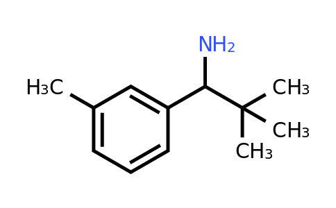 CAS 854181-07-0 | 2,2-dimethyl-1-(3-methylphenyl)propan-1-amine