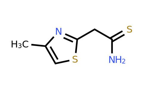 CAS 854357-35-0 | 2-(4-methyl-1,3-thiazol-2-yl)ethanethioamide